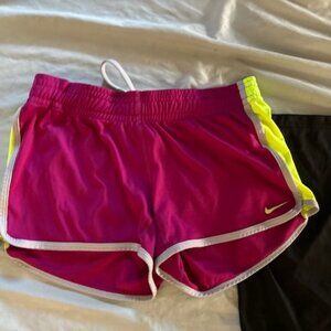 NIKE womens size extra  small  work out athletic active wear gym pink purple